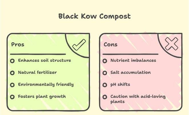 composted cow manure disadvantages