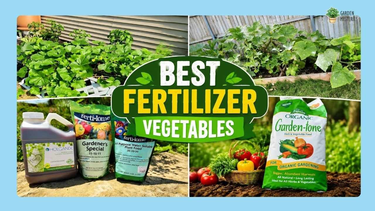 Best Fertilizers for Vegetables