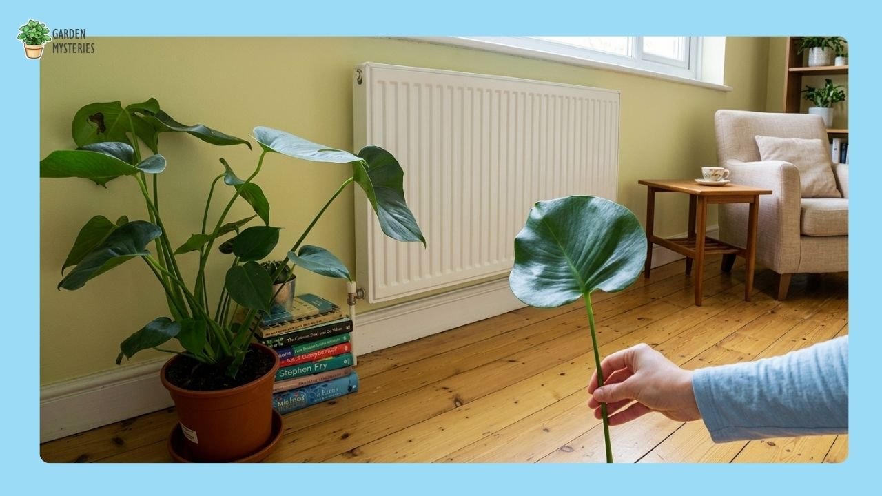 Monstera Leaf Snapped Off