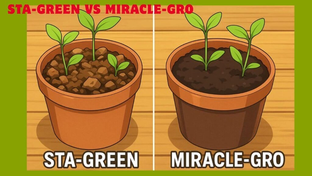Sta Green vs Miracle Gro Mix