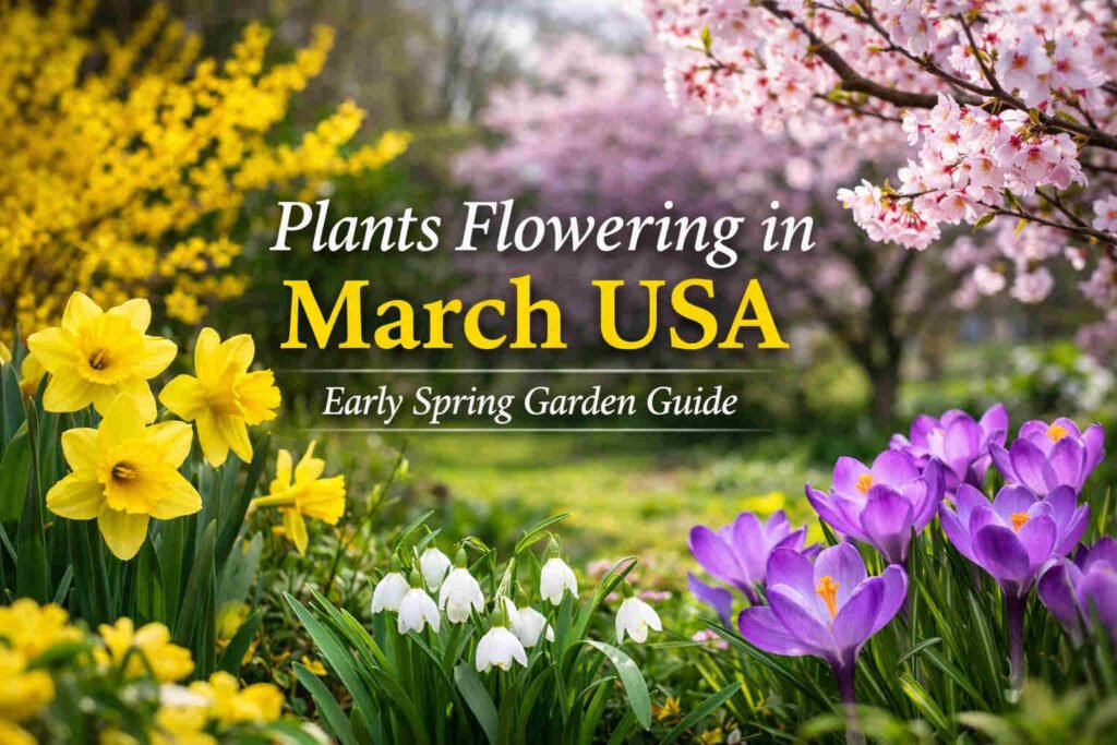 What Flowers Bloom in March in the USA