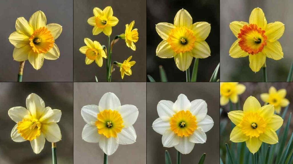 beautiful spring garden flowers