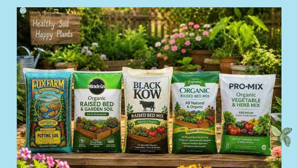 Bagged Raised Bed Soil Mixes