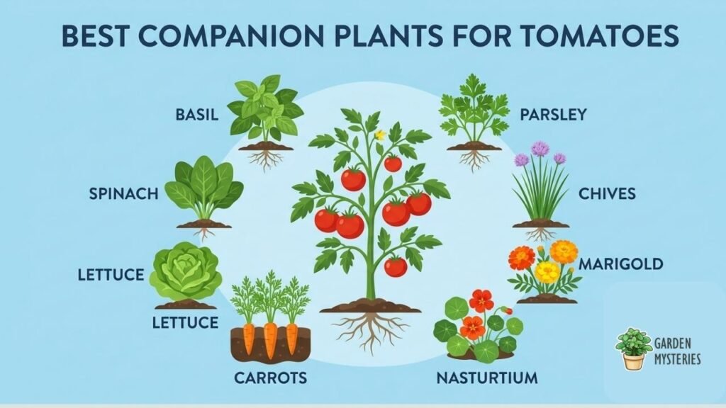 Best Companion Plants for Tomatos