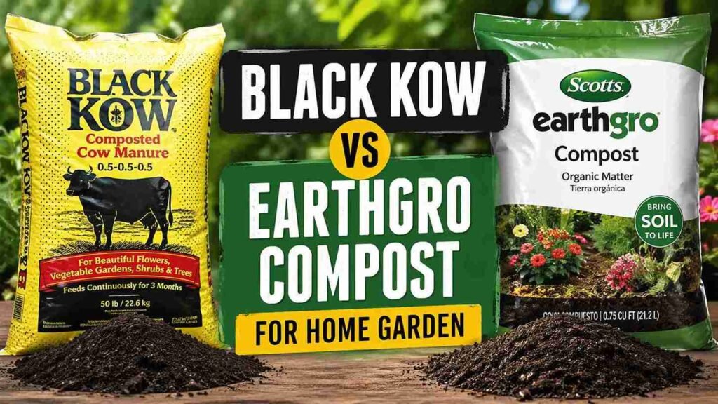 Black Kow vs Earthgro Compost