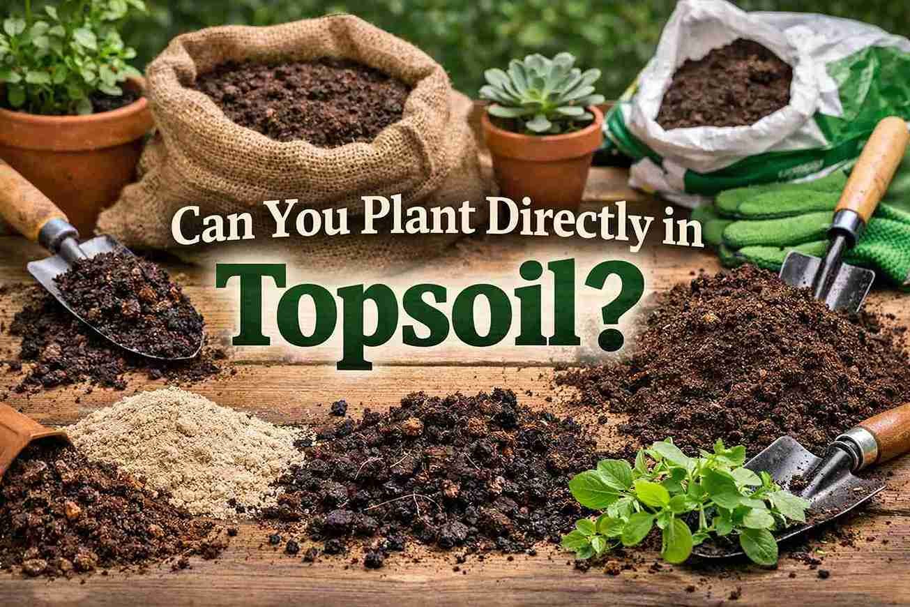 Can You Plant Directly in Topsoil