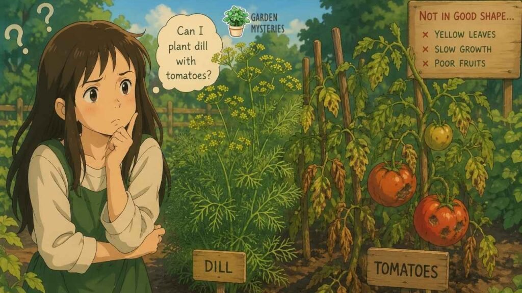 Plant Dill With Tomatoes