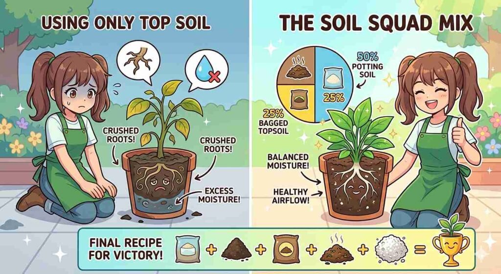 Can You Use Top Soil for Gardening works