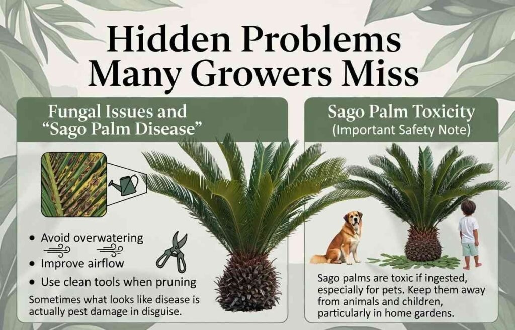 Common Sago Palm Problems