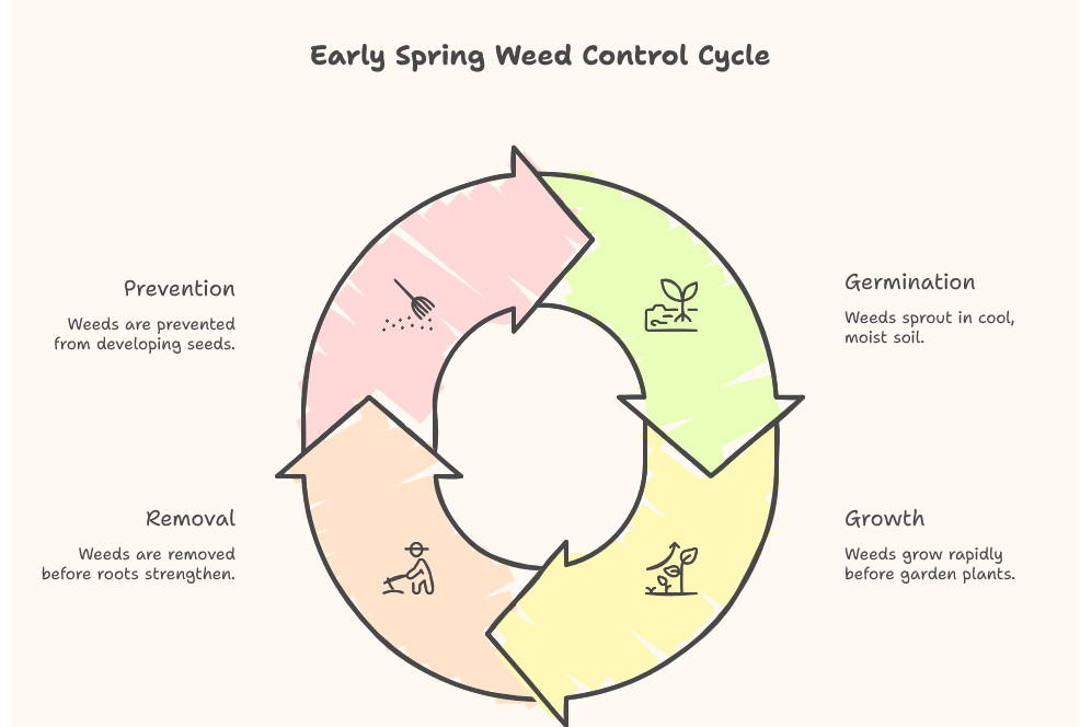 Early Spring Weeds control