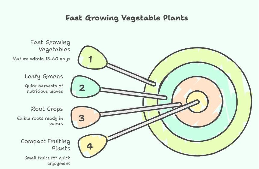 Fast Growing Vegetable Plants