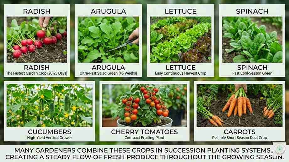 Fast Growing Vegetable Plants