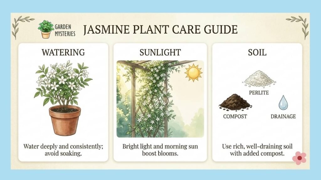 Care for your Jasmine Plants