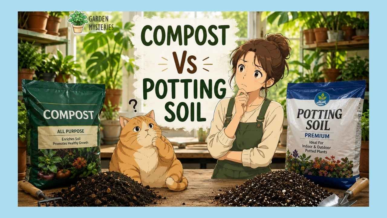 Compost vs Potting Soil: Stop Using the Wrong One
