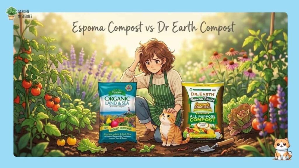 Espoma Compost vs Dr Earth Compost