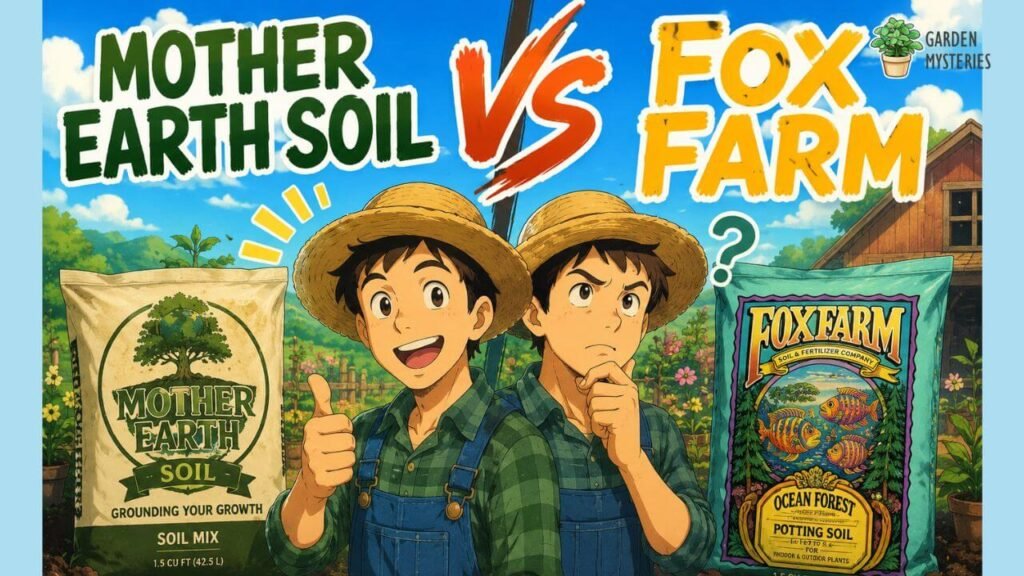 Mother Earth Soil vs Fox Farm soil