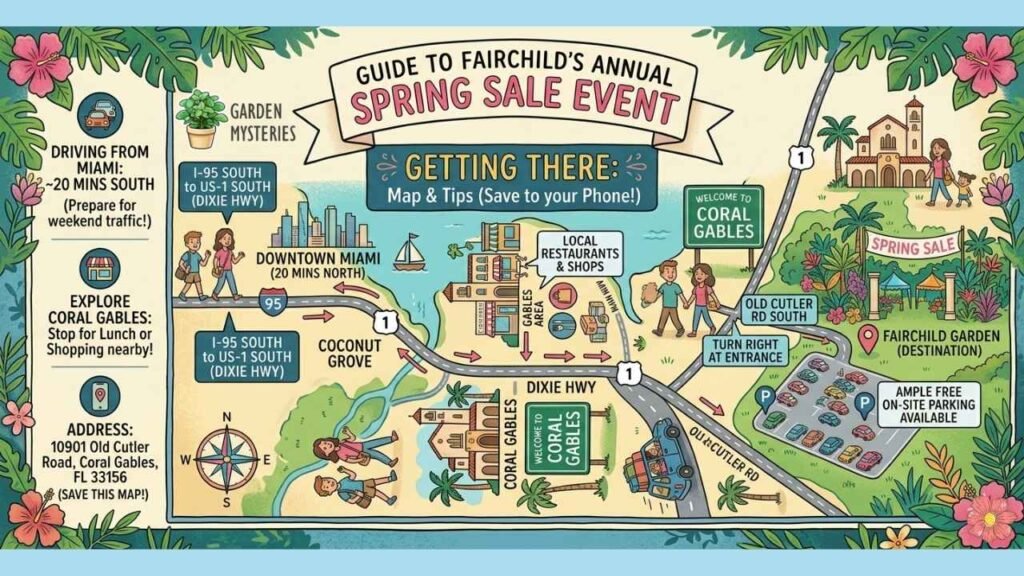 How to Reach Fairchild Tropical Botanic Garden Event