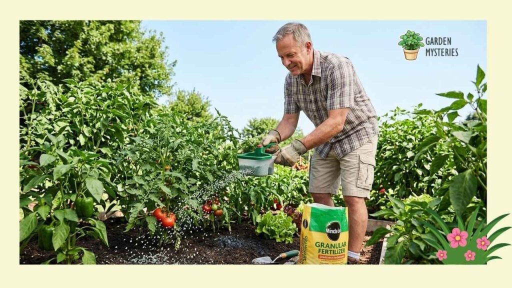 Safety for spreading fertilizers