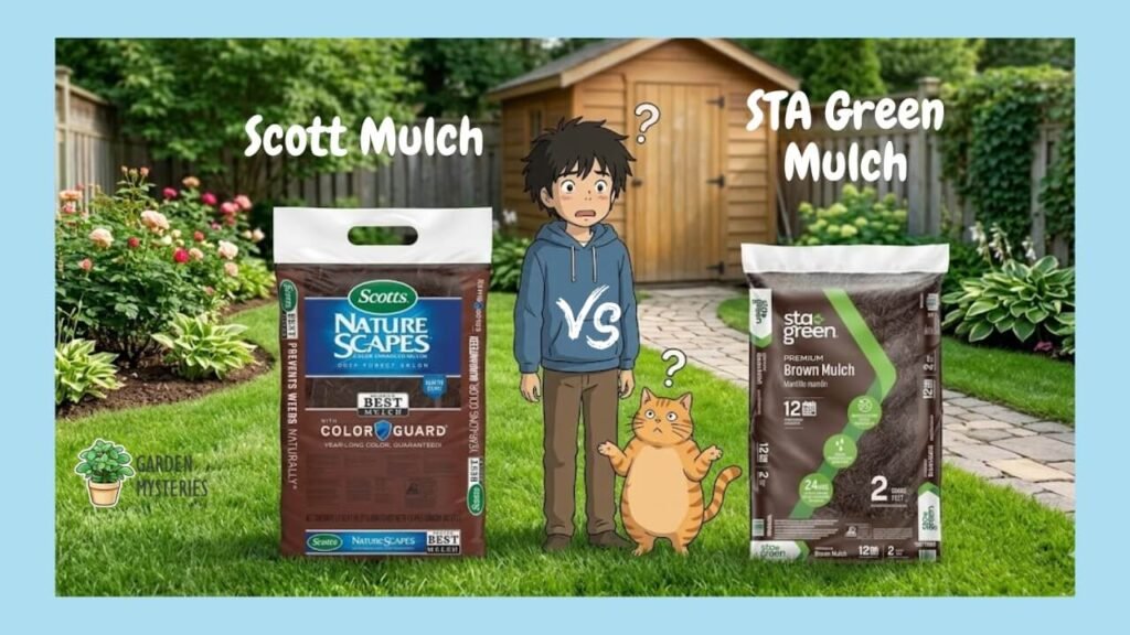 Scotts vs STA Green Mulch
