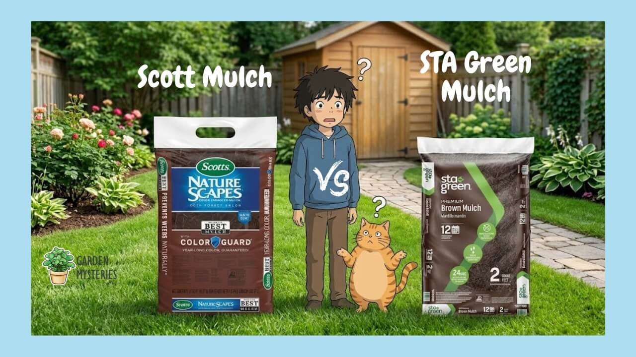 Scotts vs STA Green Mulch