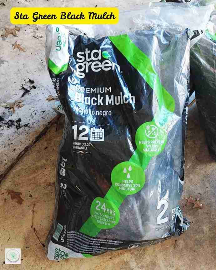 Sta Green Black Mulch