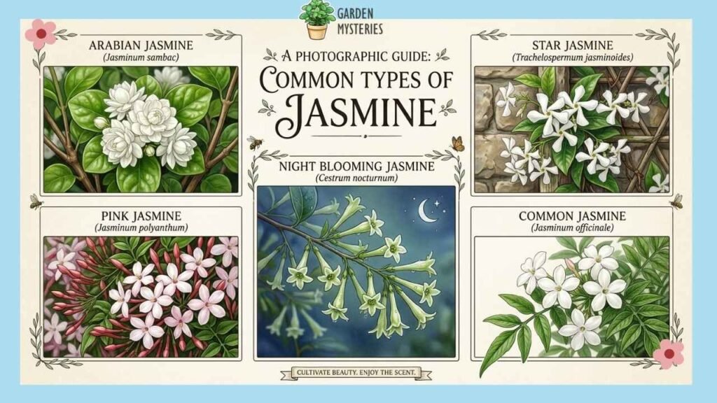 Types of Jasmine Flowers