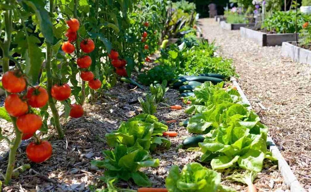 Mulch Color for Different Garden