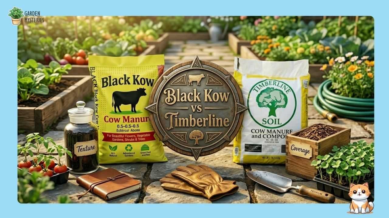 Black Kow vs Timberline Cow Manure