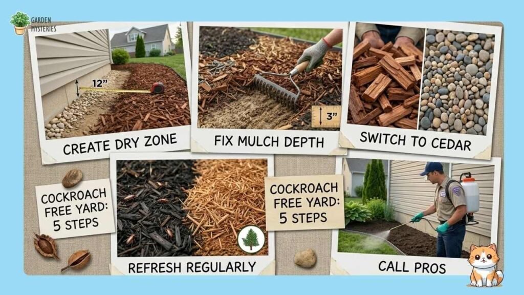 Get Rid of Cockroaches in Your Yard