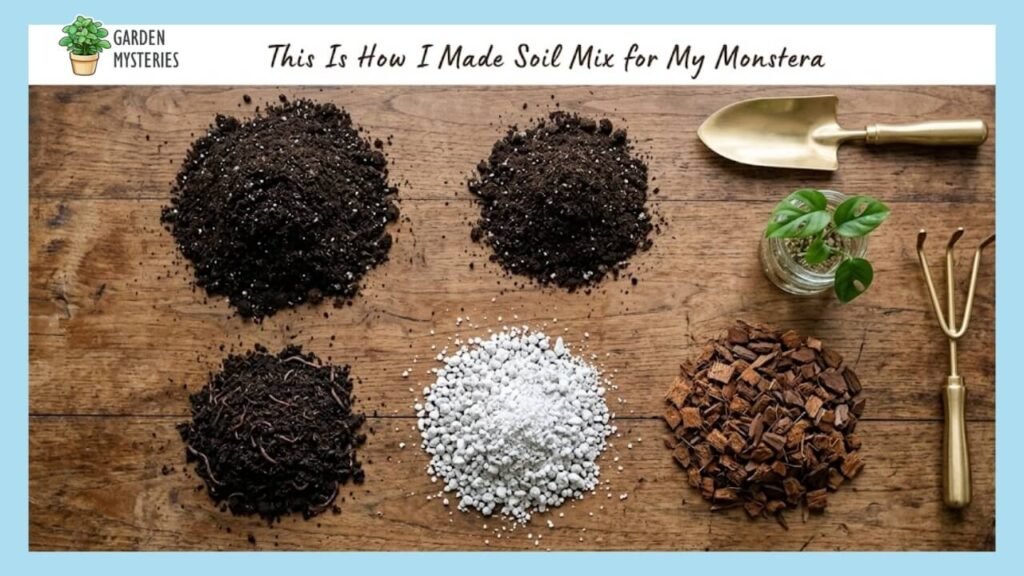 soil mix for my Monstera