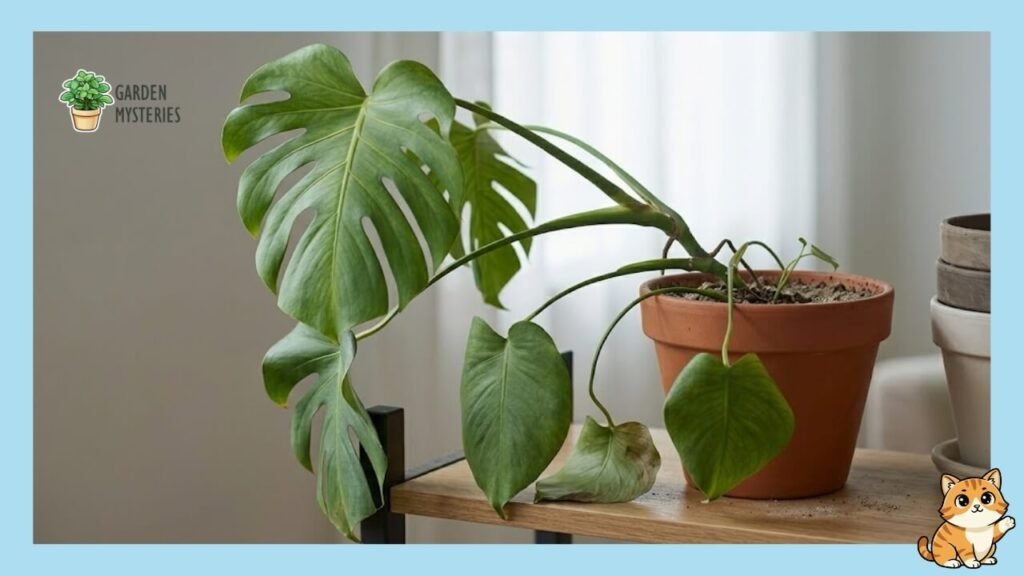 Monstera with Cactus Soil