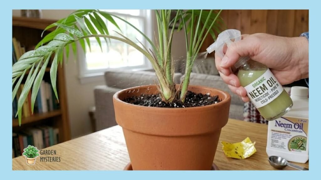 Neem oil for palm tree