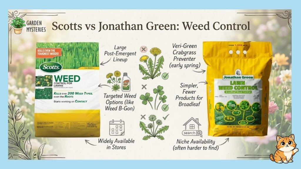 Scotts and Jonathan Green Weed Control