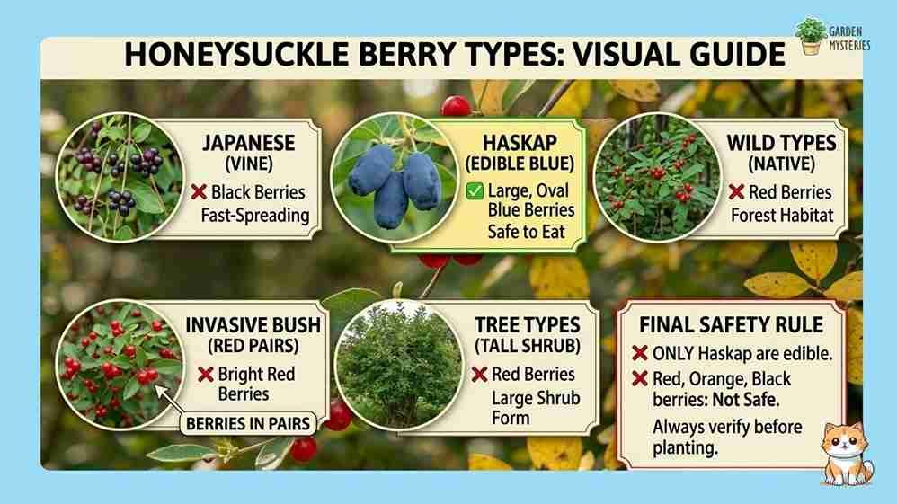 Types of Honeysuckle That Have Berries