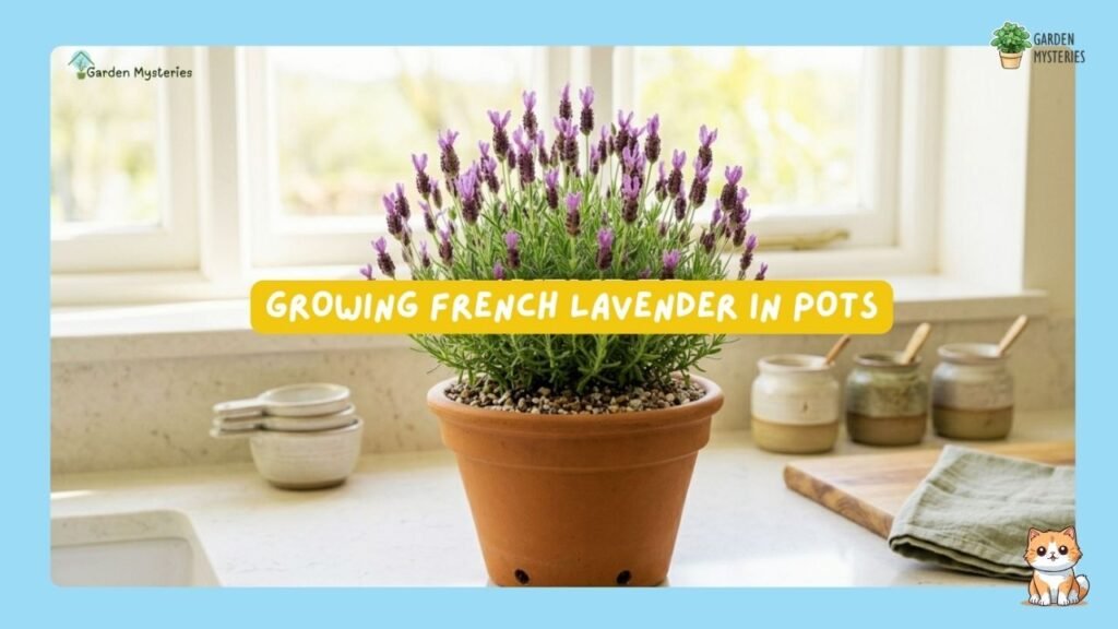 Growing French Lavender in Pots