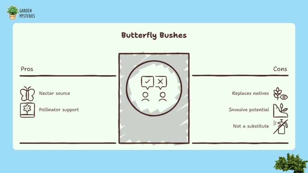 are butterfly bushes bad for butterflies