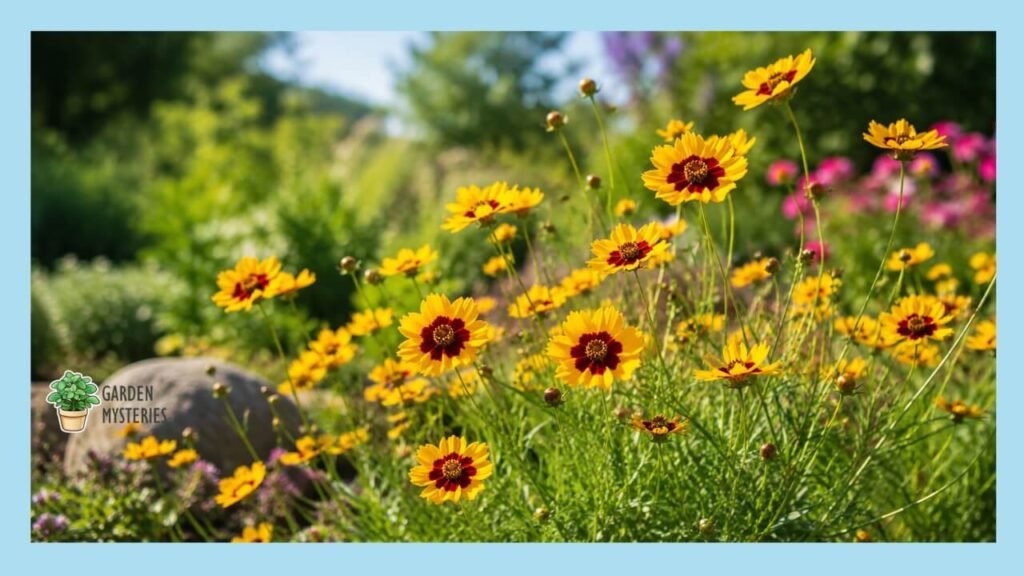 Coreopsis Bloom in Summer