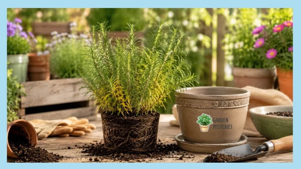 Rosemary Repottingย