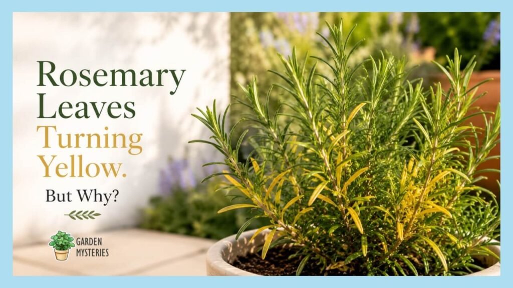 Rosemary Turning Yellow