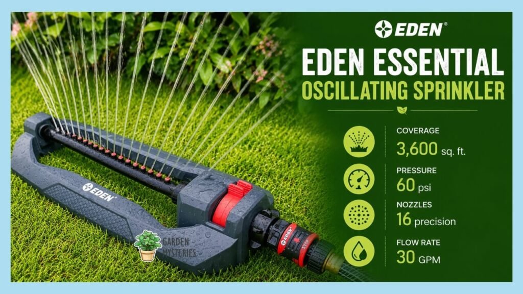 Eden 96213 Weighted Essential Oscillating Sprinkler
