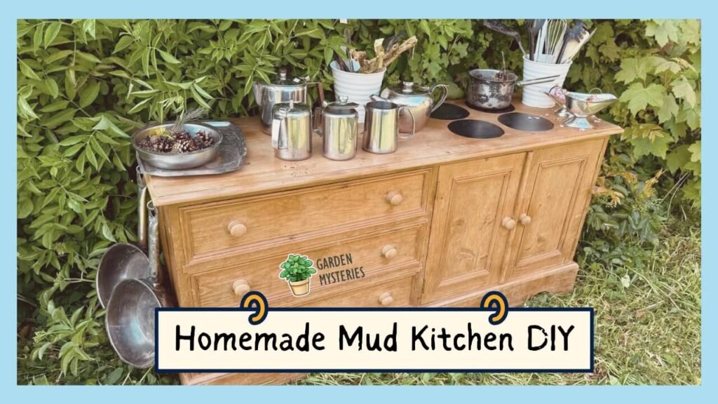 Homemade Mud Kitchen DIY