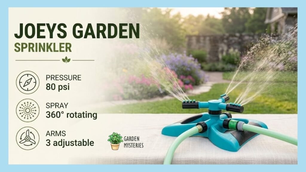 Joeys Garden Sprinkler