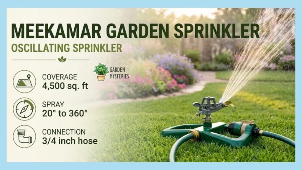 Meekamar Heavy Duty Pulsating Impact Sprinkler