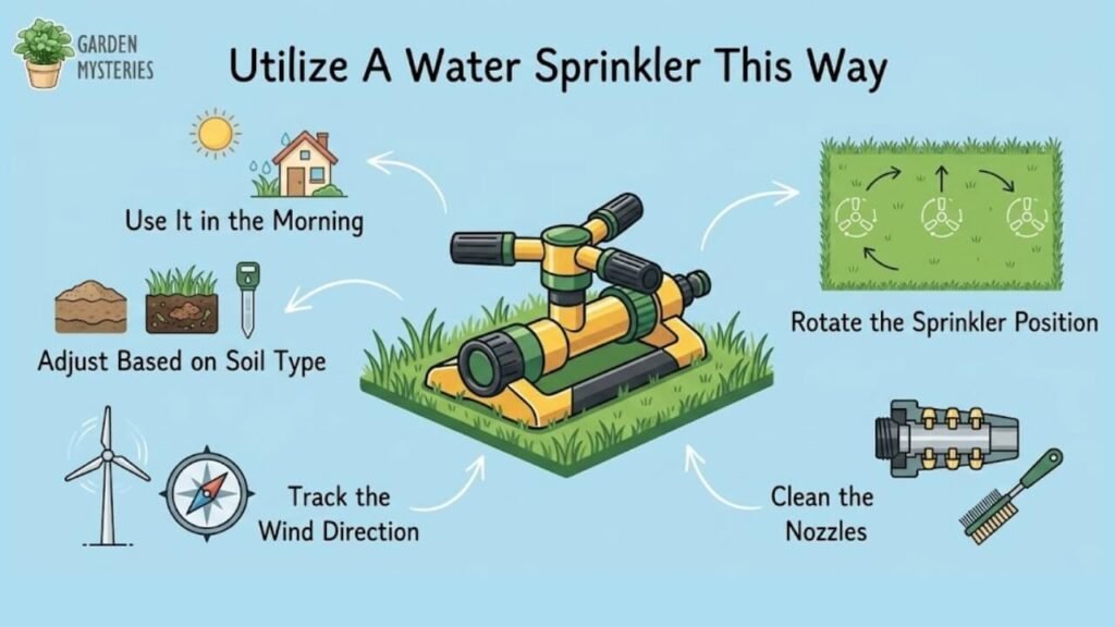 Tips to Utilize A Water Sprinkler Properly