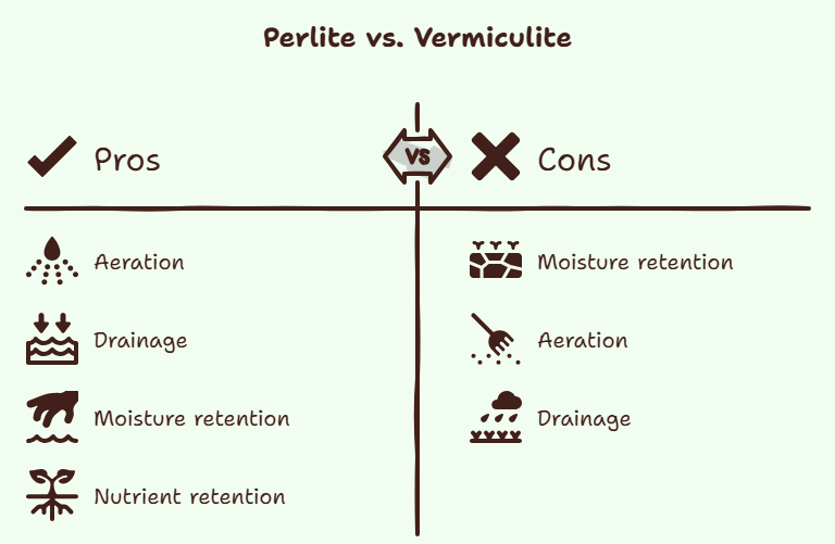 Perlite or Vermiculite
