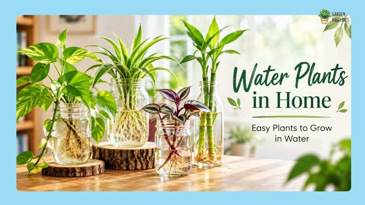 water plants in home