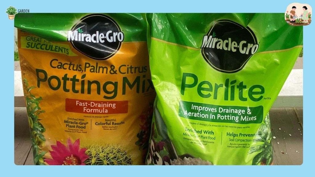 You Mix Perlite With Compost and Garden Soil