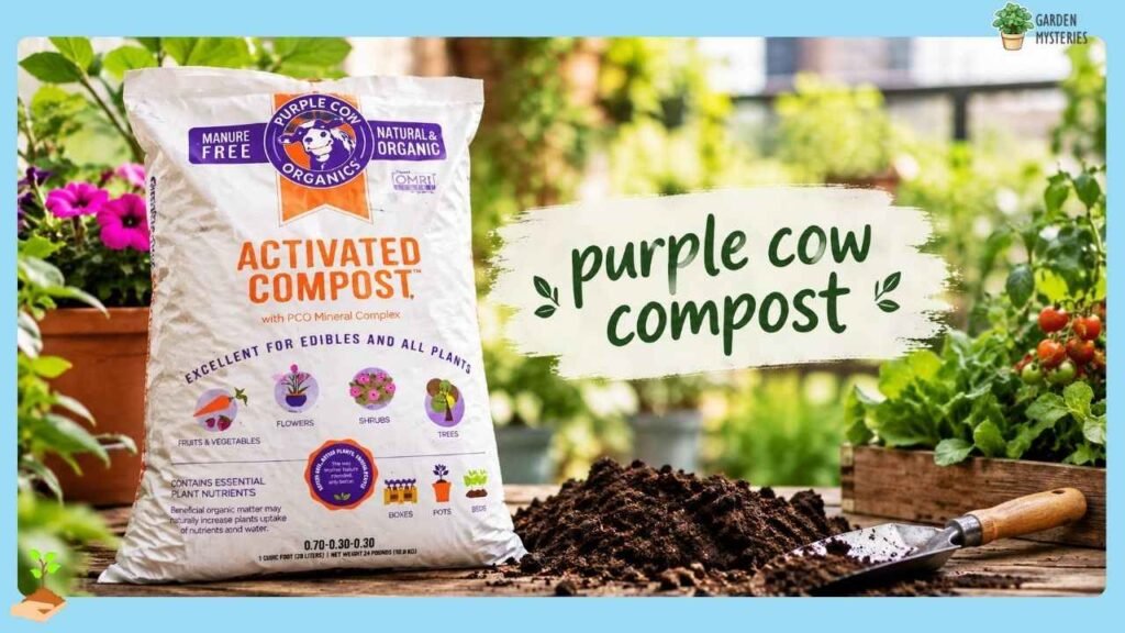 Purple Cow Compost activated